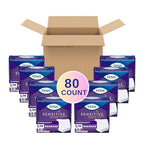 Tena Sensitive Care Overnight Incontinence Underwear for Women, Bladder Control and Postpartum, Small/Medium, 80 Count (Waist Size: 25in-35in)