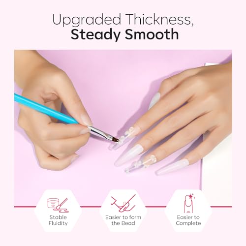 modelones Acrylic Nail Kit - Clear/White/Pink Acrylic Powder and Liquid Set with Acrylic Nail Brush, Nail Dehydrator and Primer, Starter Kit for Acrylic Nail Extension Beginners for Women Gifts