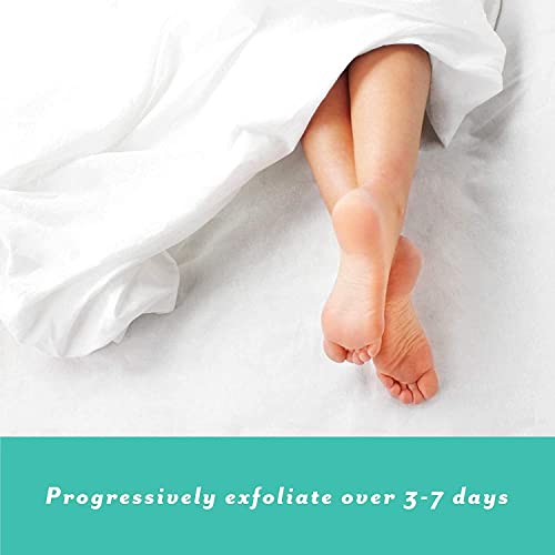 Patchology PoshPeel Pedi Cure - Foot Peel Mask Soak Treatment, Pedicure Foot Spa, Feet Peeling Mask, Pedicure Booties w/Deep Exfoliation for Baby-soft Skin, Pedicure Supplies for Foot Care, 1 Pair