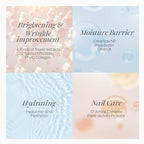PETITFEE Rose Petal Satin Hand Mask (5pairs) - Intensive Nourishing, Moisturizing Gloves, Rose Scented Hand Repair Masks with Peptide, Collagen, Shea Butter for Silky Smooth Hand, Hand Treatment