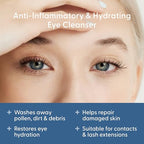 twenty/twenty Easy On The Eyes – 0.02% Hypochlorous Acid Spray to Cleanse Eyelashes – Reduce Eyelid Irritation – Safe for Sensitive Skin – Ophthalmologist Developed–Vegan, Clean Ingredients – 60ml