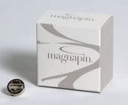 MagnaPin Magnetic Brooch Clasp – No-Pierce Pin Holder for Silk, Leather & Delicate Fabrics – Reusable Name Tag Fastener – Protects Garments from Pinholes