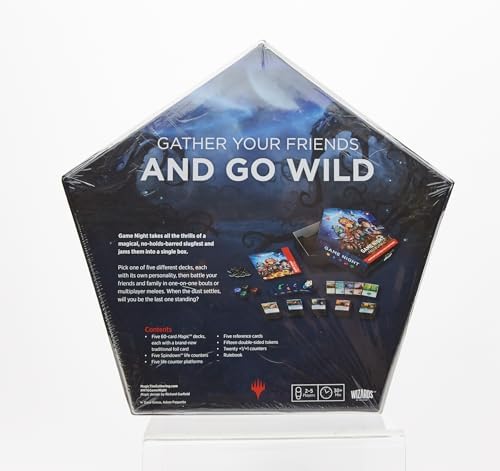 Magic The Gathering Magic: The Gathering Game Night: Free-for-All 2022 | Learn to Play with Decks for 2–5 Players Multicoloured