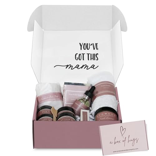 New Mom Gift Set | Pregnancy Gifts for Women, Mommy Care Package After Baby, New Mom Gift Basket, You've Got This Mama Gift Set, Essential Gift for New Moms, Postpartum Care Kit for Mom, Lynwood