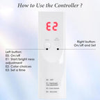 Red Light Therapy for Face, 7 Colors LED Face Mask Light Therapy At Home, Led Face Mask Light Therapy, White