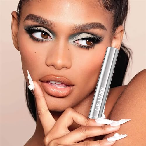 Lip Liner, Lip Liner Stain Peel off, Waterproof & Long Lasting Peel Lip Stain Non-Stick Cup, Enhancing Complexion & Nourishing for All Skin Types, Create A Natural Lip Color (Coral, 1 Count)
