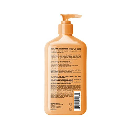 Hempz Body Lotion - Citrus Blossom Limited Edition Daily Moisturizing Cream with Vitamin C, Shea Butter, Aloe, Orange Extract, Hemp Seed Oil Body Moisturizer -17 Fl Oz