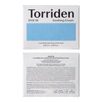 Torriden DIVE IN Hyaluronic Acid Soothing Cream 100ml (3.38 fl. oz) | Revitalizing Facial Moisturizer for Sensitive and Dry Skin | Hyaluronic Acid, Panthenol, Allantoin