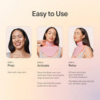 Solawave Neck & Chest LED Light Therapy Mask | FDA Cleared Red and Infrared Light Therapy for Body | Decolletage Mask for Neck Decollete Chest for Anti-Aging & Glowing Skin Device