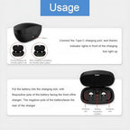 Wokyo Rechargeable 312 Hearing Aid Batteries and 312 Battery Charger Hearing Aid Charger Travel Case for 312 Hearing Aid Amplifiers Battery Charger with 4 Pack 312 Rechargeable Batteries