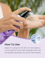Topical Magnesium Lotion&Spray for Leg Cramps and Sleep,Nighttime Magnesium Cream for Pain,Muscle Relaxation,Calm,Deep Hydration for Body & Skin Care - Natural and Safe for Kids