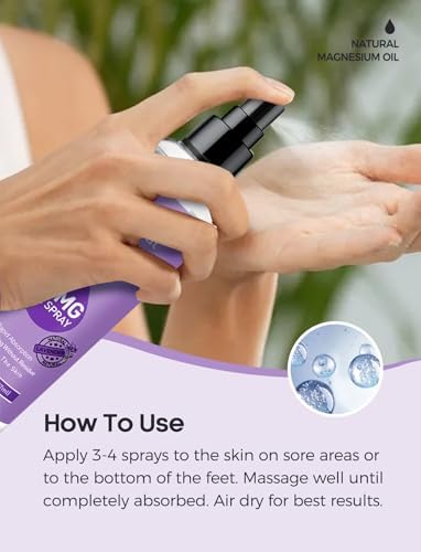 Topical Magnesium Cream for Pain and Sleep,Nighttime Magnesium Lotion for Leg Cramps,Muscle Relaxation,Calm,Deep Hydration for Body & Skin Care - Natural and Safe for Kids.
