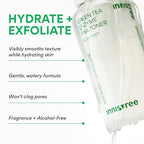 innisfree Green Tea Enzyme PHA Toner with Hyaluronic Acid and Green Tea, Hydrating Korean Toner for Glowing Skin