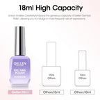 Gellen Cat Eye Gel Nail Polish 18ml, Moonlight High Gloss Gel Polish with Magnet, Silk Smoothie Holographic Gel Polish, Ceramic Cateye Magnetic Soak Off UV Gel Polish, Nail Art Manicure Salon
