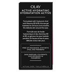 Olay Active Hydrating Eye Gel, Fragrance-Free, Anti-Aging Eye Cream with Hyaluronic Acid and Niacinamide, 0.5 oz