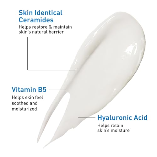 Cerave Hyaluronic Acid Serum for Face with Vitamin B5 and Ceramides, Hydrating Face Serum for Dry Skin, Fragrance Free, 1 Ounce