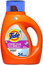 Tide Hygienic Clean Heavy 10X Duty Laundry Detergent Liquid, Spring Meadow, 24 Loads, 37 Fl Oz, He Compatible