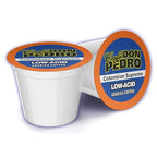 Cafe Don Pedro Variety Pack Arabica Low Acid Coffee Pods - Compatible with Keurig K-cup Coffee Maker, 6 different flavors, 100% Arabica, Battles Heartburn, Acidic Reflux, 72 Coffee K Cups