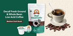 Alex's Low Acid Organic Coffee 12oz Bag - Fresh Ground Decaf (Pack of 1)