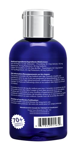 Aussie Trace Minerals (2 oz) - Complete Electrolyte - 3rd Party Tested - Please Consider Your Source.