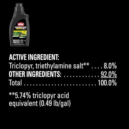 Ortho GroundClear Poison Ivy & Tough Brush Killer1, Concentrate, 32 fl. oz.