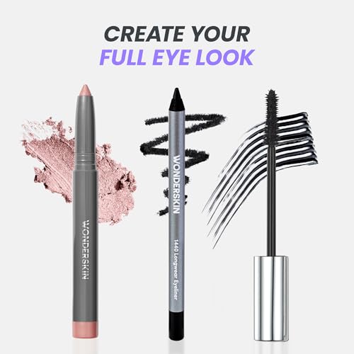 Wonderskin IYKYK Eyeshadow Stick - Longwear Eye Shadow Sticks, Budge-Proof & Waterproof Shimmer Eyeshadow Stick with Built-in Sharpener (Pink Quartz)