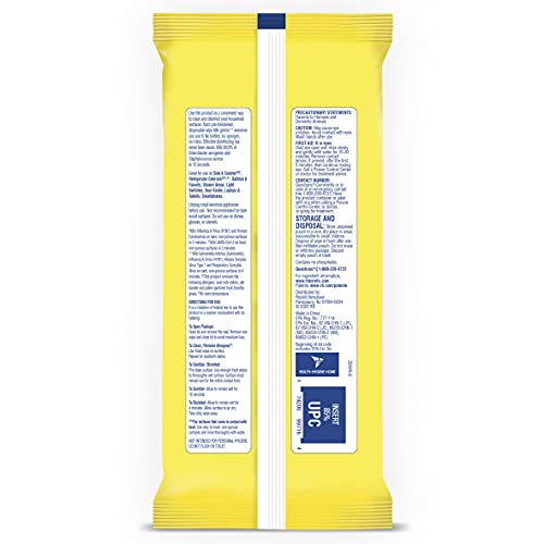 Lysol Handi-Pack Disinfecting Wipes, Brighter Horizon, Country Scent, (Pack of 4 - 320ct Total)