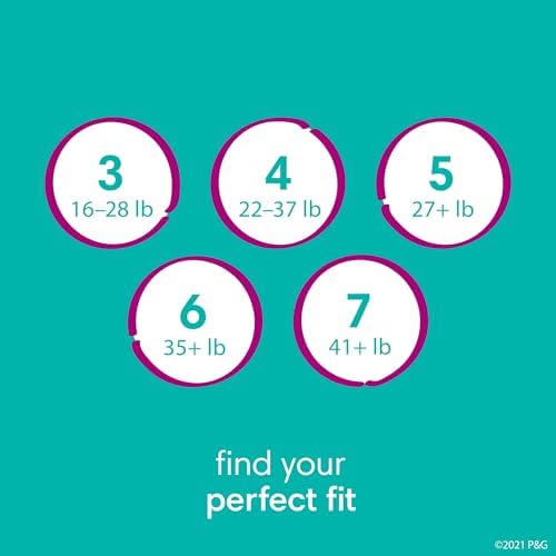 Pampers Diapers - Cruisers 360 - Size 6, 48 Count, Babyproof up to 100% Leakproof Pull-On Diaper