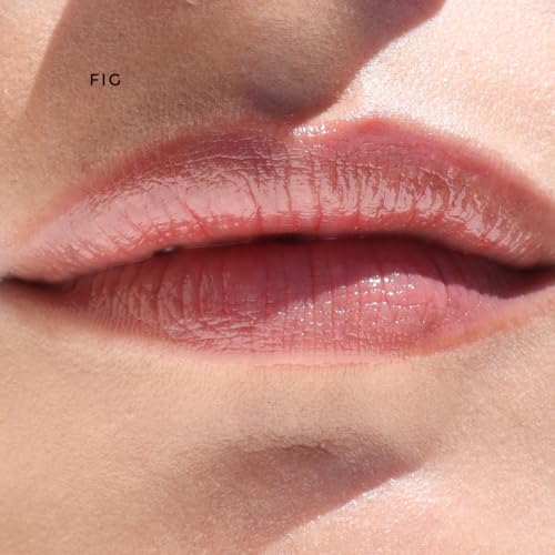 Organic Lip Stain | Vegan + Cruelty Free | Long Lasting, Toxic Free | 2 Colors choose from "Fig" or "Pomegranate", .30 oz (Fig), River Organics Zero Waste Makeup, Plastic Free
