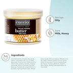 Cuccio Naturale Milk and Honey Butter Blend – Ultra Moisturizing Cream for Hands, Feet, and Body – 26 Ounces