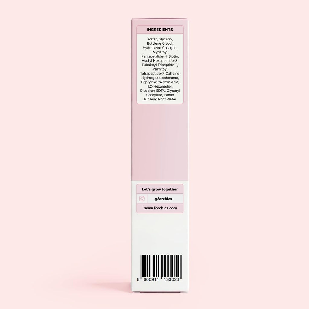 ForChics Prostaglandin-Free Eyelash Growth Serum – Rebuilds Thin Lashes