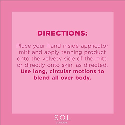 Sol by Jergens, Instant Sunless Self Tanner Mousse, No Wait Tropical Tan Deep Color, No Transfer, 5 Minute Tan, Deep, Cruelty Free, Vegan, Suitable for Sensitive Skin, 5 Oz