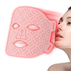 AISZG Red Light Therapy for Face,Mothers Day Birthday Women Mom Her Girlfriend Wife,LED Face Mask Light Therapy with Rechargeable and Multi-Color