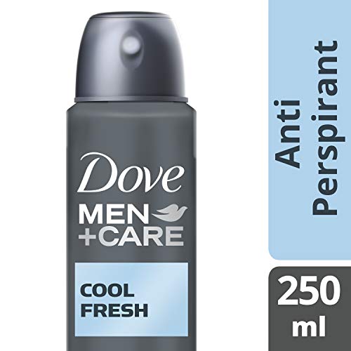 Dove Men + Care Cool Fresh Antiperspirant Deodorant Spray, 48 Hour Powerful Protection, 8.4 Ounce (Pack of 6)