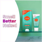 Lume Whole Body Deodorant - Invisible Cream Tube Mini and Solid Stick - 72 Hour Odor Control - Aluminum Free, Baking Soda Free, Skin Safe - 0.5 Oz Mini Tube + 2.6 Oz Solid Stick (Minted Cucumber)