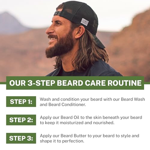 Live Bearded Beard Wash, 8 fl oz - Water-Based Face Cleanser with All-Natural Ingredients for a Gentle, Deep Clean - Made in the USA | Tombstone Scent - Sweet Tobacco, Cedar