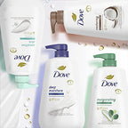 Dove, Body Wash for Softer and Smoother Effectively Washes Away Bacteria While Nourishing Your, Sensitive Skin, 34 Fl Oz (Pack of 3)
