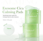 medicube Exosome CICA Tea Tree Calming Toner Pads for Sensitive Skin with Centella Asiatica Help Reduce Redness & breakouts. Low-irritating & Hydrating Daily Care, Korean Skincare, Vegan (100 Pads)