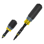 Klein Tools 80191 KNECT (S) Impact-Rated Multi-Bit Screwdriver Set, 11-in-1 and 7-in-1 Ratcheting Drivers with Phillips, Slotted, Square, Torx Tips, Nut Drivers, and Stubby
