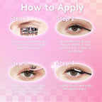 FADLASH Lash Extension DIY Kit Lash Clusters D Curl Cluster Lashes with Lash Bond and Seal Cluster Lashes Glue Remover Lash Tweezers for DIY Eyelash Extension at Home（Kit 100D-0.07D-12-18MIX）, black