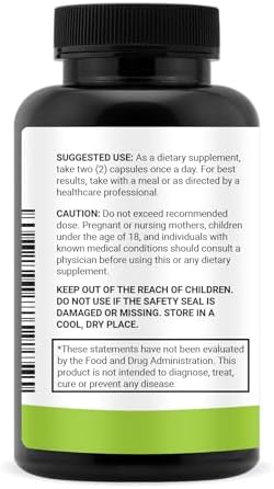 Luma Nutrition Citrus Bergamot 1000mg - Citrus Bergamot Supplement - Made in The USA - Veteran Owned - 60 Capsules