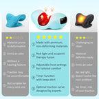 USUIE Red Light Therapy Neck Traction Pillow, Neck Stretcher for Neck Pain Relief, Cervical Traction Device for Tension Headache and Neck Hump Corrector with 10000 mAh Power Bank