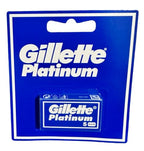50 Gillette Platinum Double Edge Razor Blades