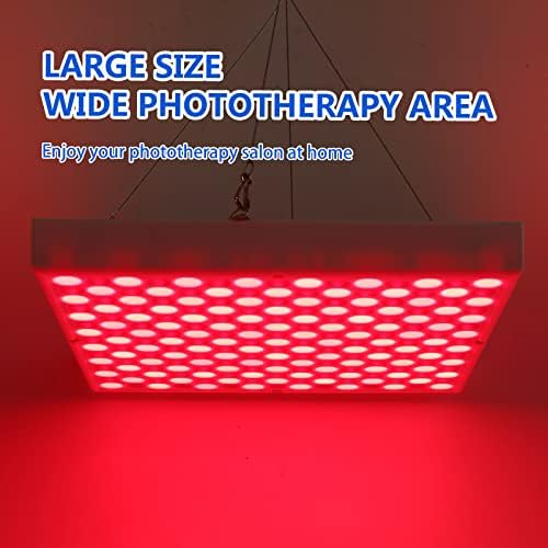 Red-Light-LED-Therapy-Panel - Infrared Red Light Therapy Lamp Device for Body,LED 660nm and Near Infrared 850nm Light Combo