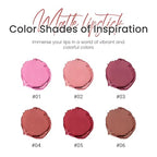 3 Pcs Nude Lipstick Matte Sets,Light to Dark Velvet Lipstick for Women Long Lasting Waterproof 24 Hours Lip Stick Lip Stain Makeup Gift Sets,labiales mate 24 horas originales