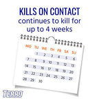 TERRO T1901-6 Ready to Use Indoor and Outdoor Carpenter Ant, Termite, and Carpenter Bee Killer Aerosole Spray - 16 Ounces