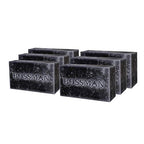 6 Pack Bossman Mens Bar Soap 4-in-1 All Natural Organic Beard Wash, Shampoo, Body Wash, Shaving and Bath Soap - Essential Beard Care, Scent- Eucalyptus and Tea Tree