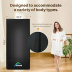 TOREAD PU Far Infrared Sauna Blanket for Relaxation and Detoxification，Portable Sauna Blanket Infrared with Red Light Therapy Suitable for All Body Types