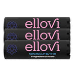 Natural Lip Butter Lip Balm - Nirvana - Pure Enough to Eat - Made With Just 6 Vegan Ingredients - 100% Natural & Organic Moisturizing Lip Care for All Day Hydration (3-Pack)