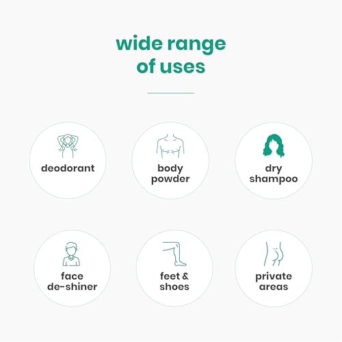 Mineralized Magnesium Deodorant Powder | Non Toxic Deodorant - Aluminum Free, Baking Soda Free, Talc Free | Whole Body Deodorant Women & Men, Body Powder, Mineral Deodorant, 4-Samples, Variety
